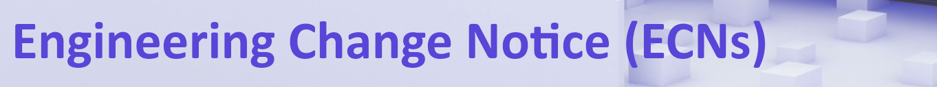 Engineering Change Notice