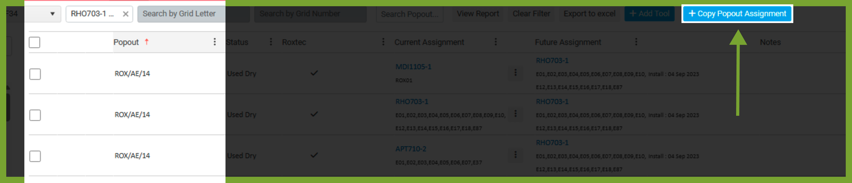 Copy If Roxtec Is Assigned